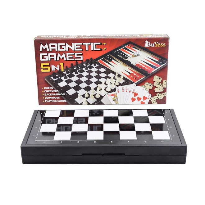 Magnetic Games 5-In-1 Travel Games