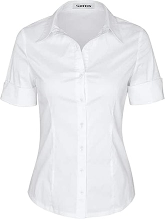 SUNNOW Button Down Blouse (Small - XXX Large)