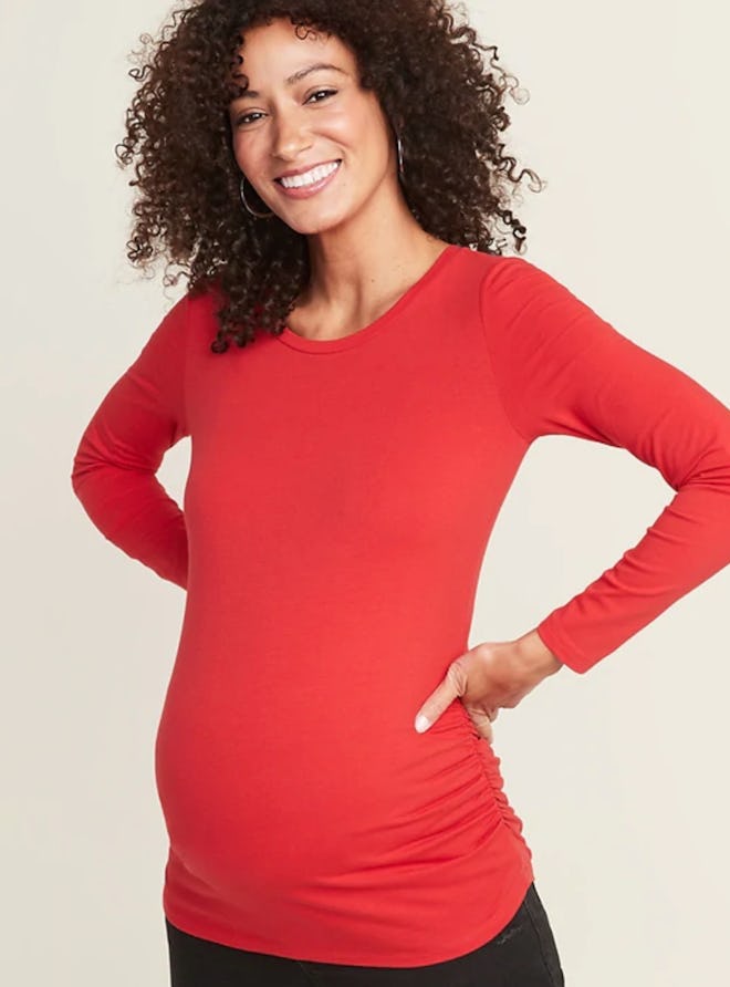 Old Navy Maternity Fitted Crew-Neck Tee