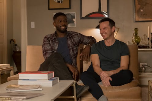 Brandon Kyle Goodman as Andy and Andrew Scott as Tobin in the Modern Love episode "Hers Was a World ...