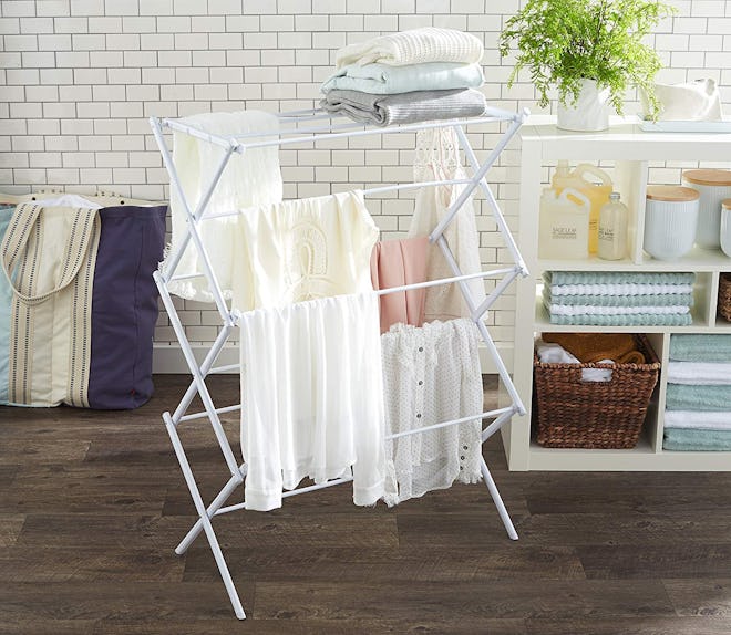 AmazonBasics Foldable Clothes Drying Rack