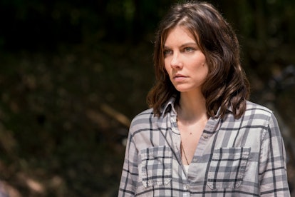 Lauren Cohan as Maggie on The Walking Dead Season 9