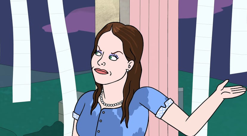 Jessica Biel (voiced by Jessica Biel) in BoJack Horseman