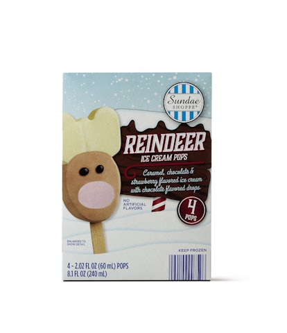 Reindeer ice cream pops mark the true start of the holiday season. 