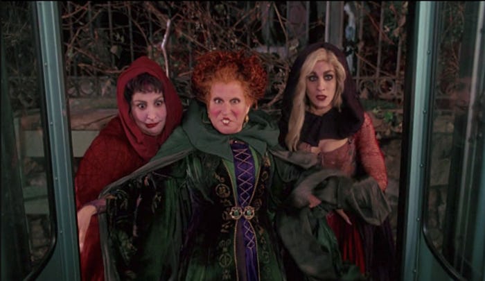 Kathy Majimy, Bette Midler, and Sarah Jessica Parker in 'Hocus Pocus' 1993