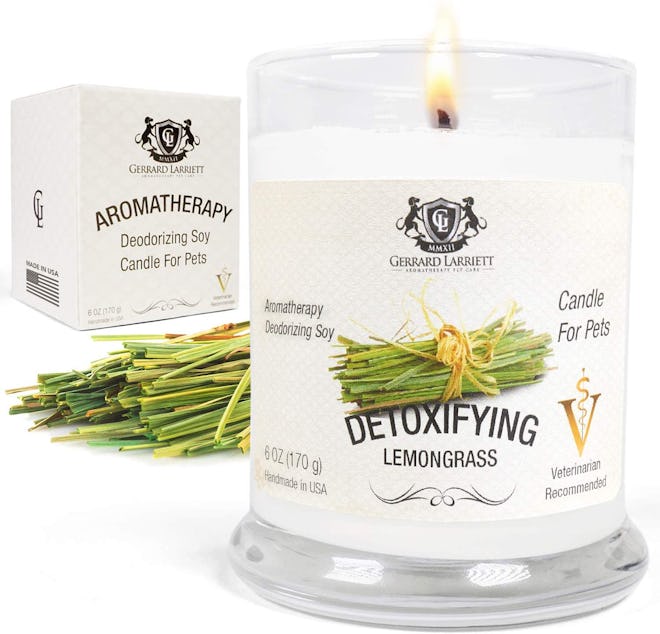 Gerard Larriett Aromatherapy Deodorizing Soy Candle for Pets