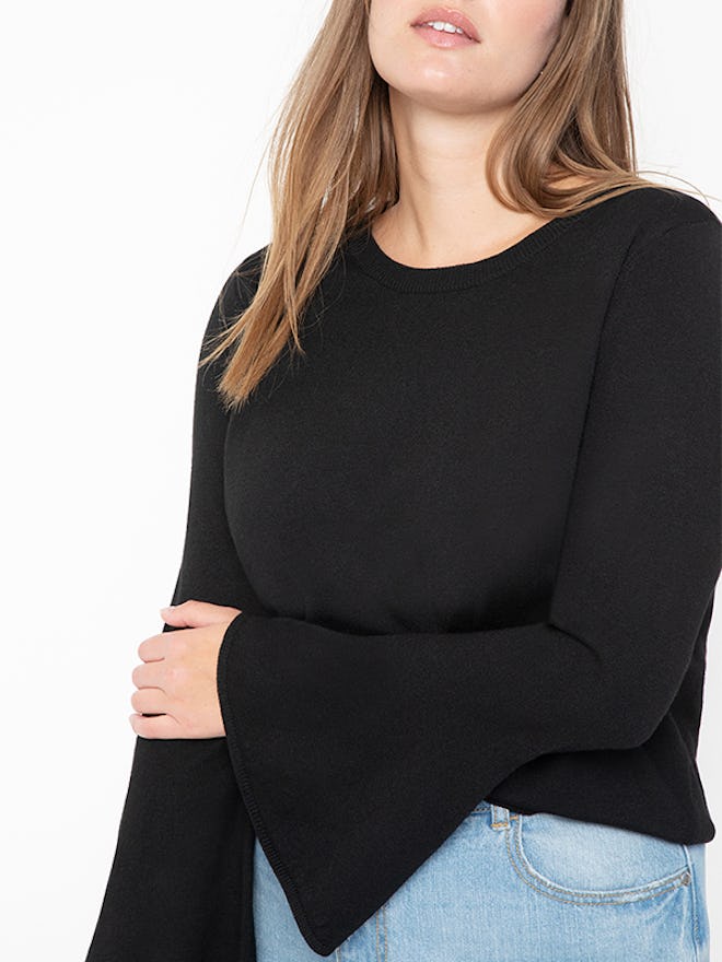 Flare Sleeve Sweater