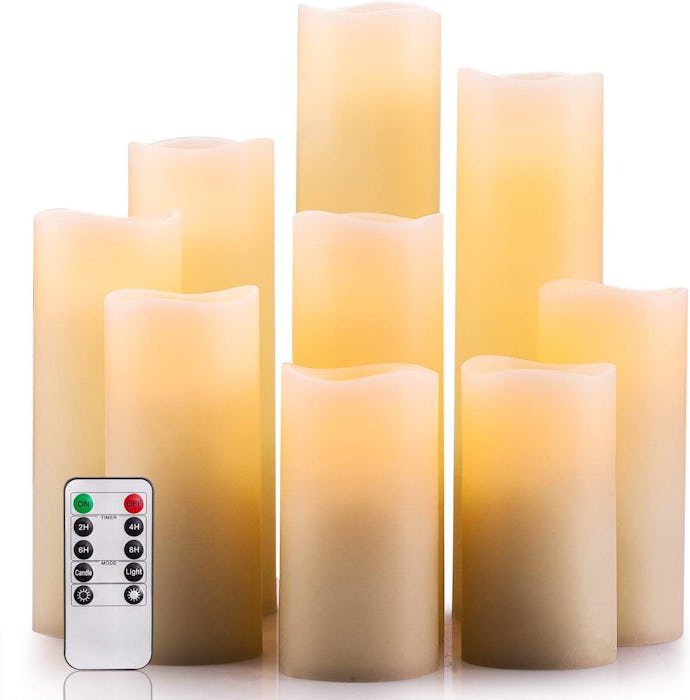 Enpornk Flameless Candles (Set Of 8)