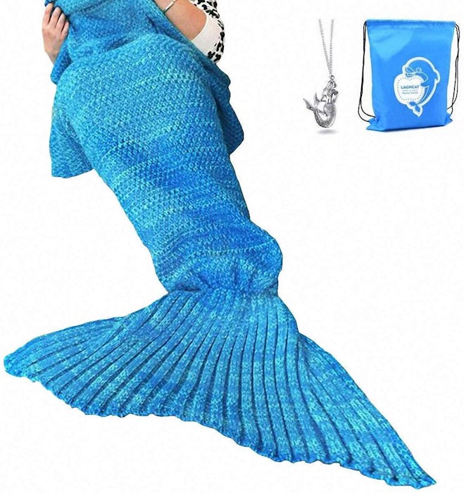 LAGHCAT Mermaid Tail Blanket