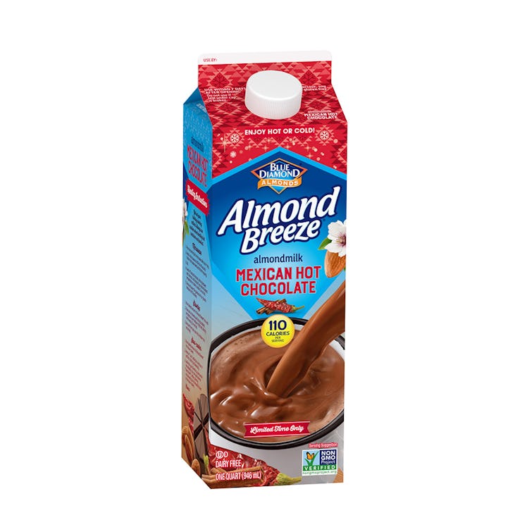 Blue Diamond Almond Breeze Mexican Hot Chocolate is like one of your fave latin drinks.