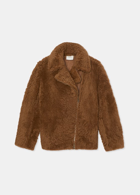 Shearling Moto Jacket