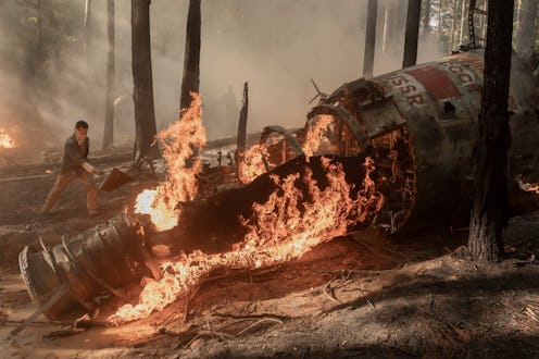 A satellite on The Walking Dead has sparked many theories