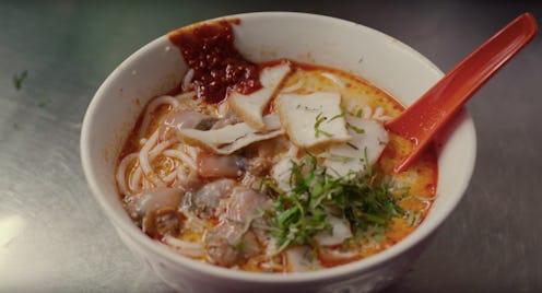 A bowl of noodles from the movie Ramen Shop