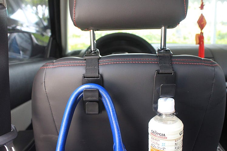 lebogner Car Seat Headrest Hooks (4-Pack)