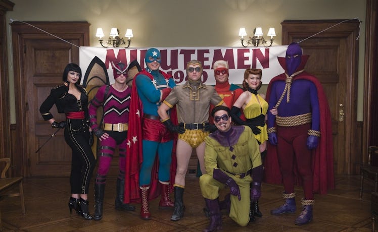 Production Still from the 2009 Watchmen movie