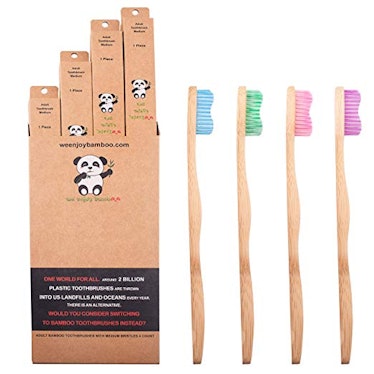 Natural Organic Eco Friendly Bamboo Toothbrush