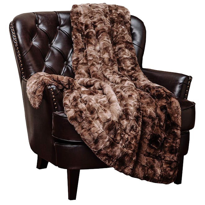 Chanasya Faux Fur Throw Blanket