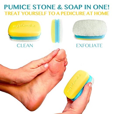 My Solemate 2 in 1 Foot Scrubber And Callus Remover