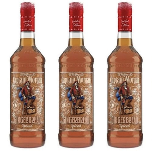 Captain Morgan is offering a Gingerbread Spiced Rum for the holidays. 