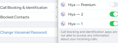 The app Hiya can help you block robocalls on your iPhone. 