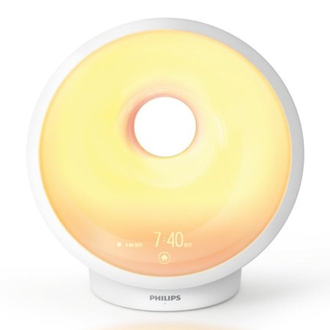 Philips Somneo Wake Up and Sleep Light Therapy with Sunrise Alarm Clock and Sunset RelaxBreathe Wind...