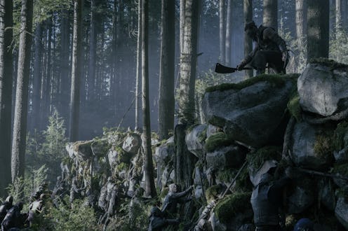 Jason Momoa as Baba Voss in Apple Tv+'s fantasy series, See.