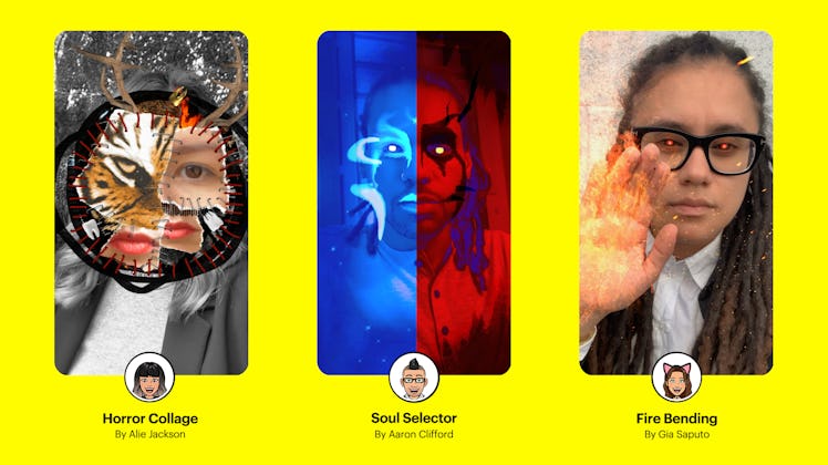 Snapchat's Halloween 2019 Lenses created by the Lens creator community are here in time for the spoo...