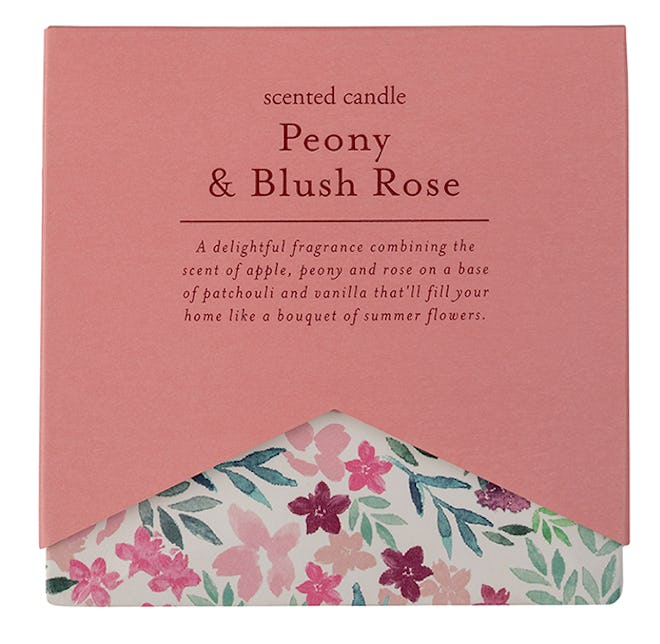 Sainsbury's Peony & Blush Rose Candle