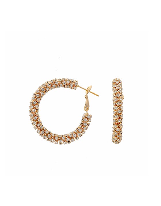 Amrita Singh Magdalena Crystal Hoop Earring