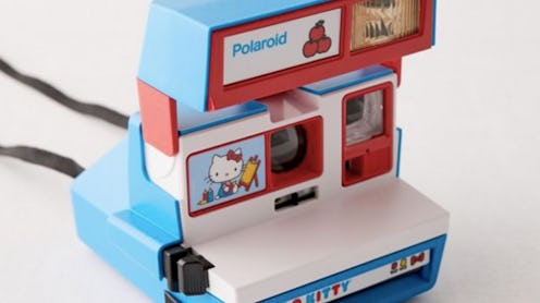 A Hello Kitty polaroid camera at Urban Outfitters.