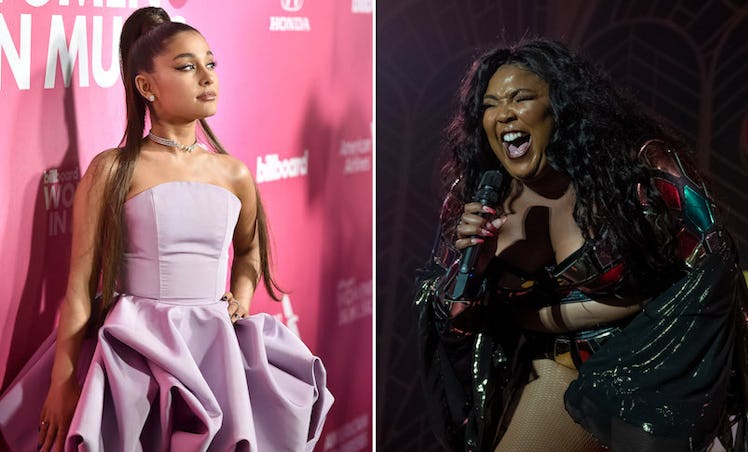 Ariana Grande and Lizzo, who's "Good As Hell" remix has fans excited.