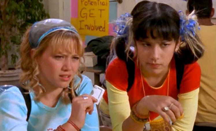 Miranda with Lizzie from 'Lizzie McGuire'