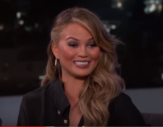 Chrissy Teigen on "Late Night With Jimmy Kimmel"