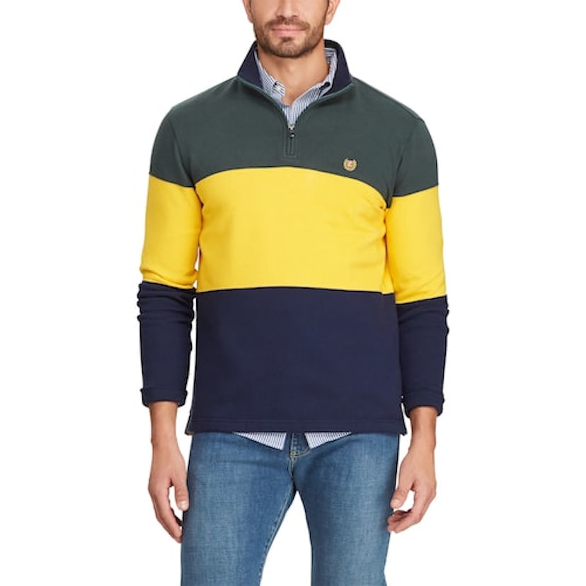 Men's Classic-Fit Fleece Quarter-Zip Pullover
