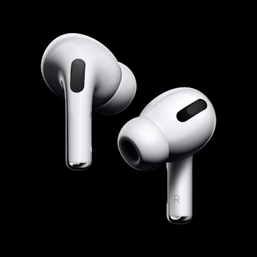 Apple's New AirPods Pro Headphones include a noise-cancelling feature.
