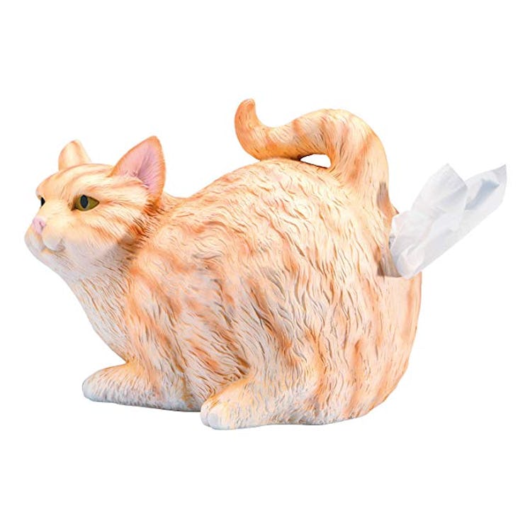 WHAT ON EARTH Cat Butt Tissue Holder