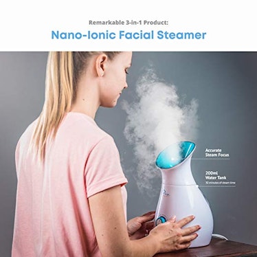 3-in-1 Nano Ionic Facial Steamer
