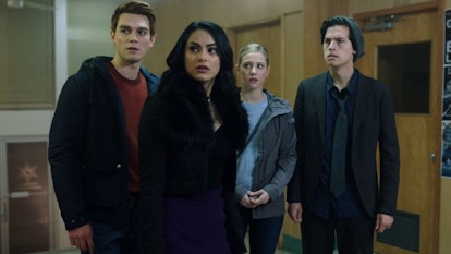 Archie, Veronica, Betty, and Jughead in 'Riverdale'