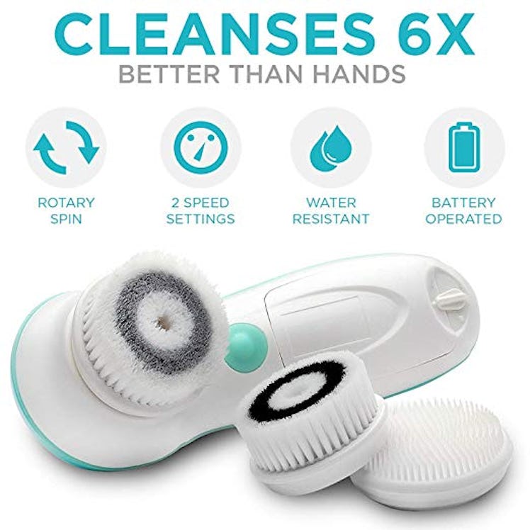 Fancii Waterproof Facial Cleansing  Brush Set