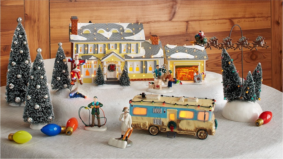 This 'Christmas Vacation' Village Is Worth Spending Your Christmas Bonus On Christmas Vacation Decor