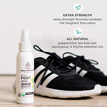 Most Effective All Natural Shoe Deodorizer Spray and Foot Odor Eliminator