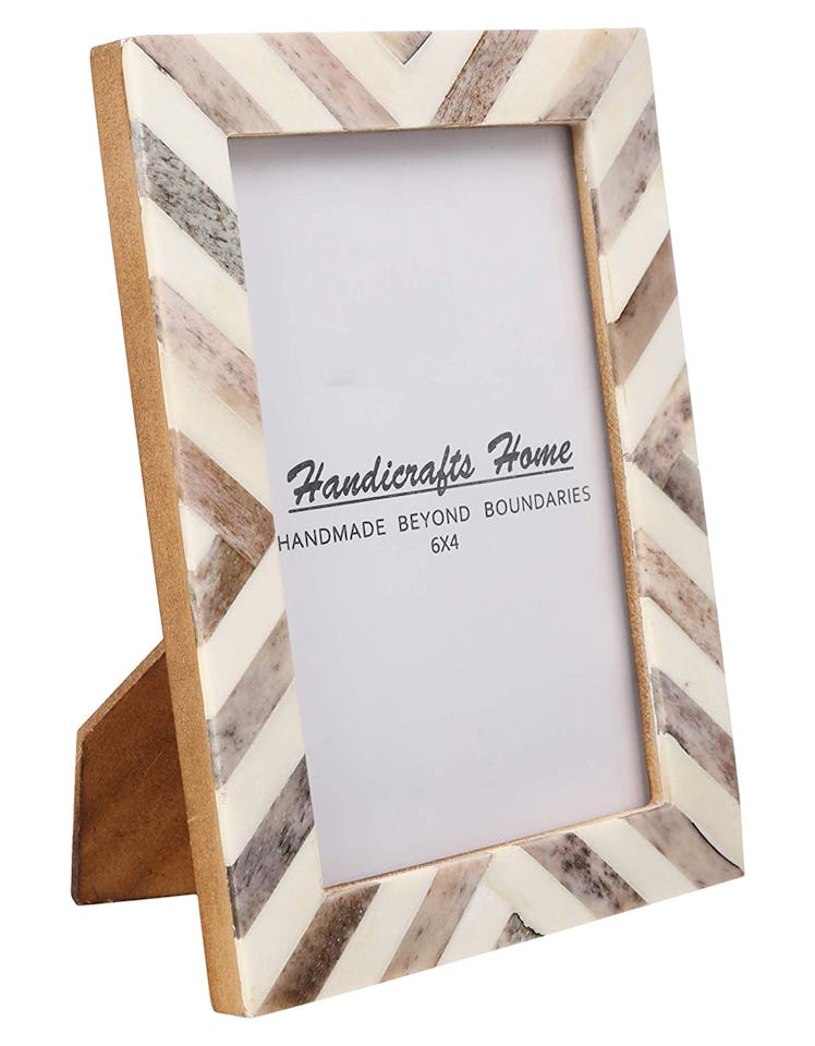 Handicrafts Home 4x6 Picture Photo Frame Chevron Herringbone