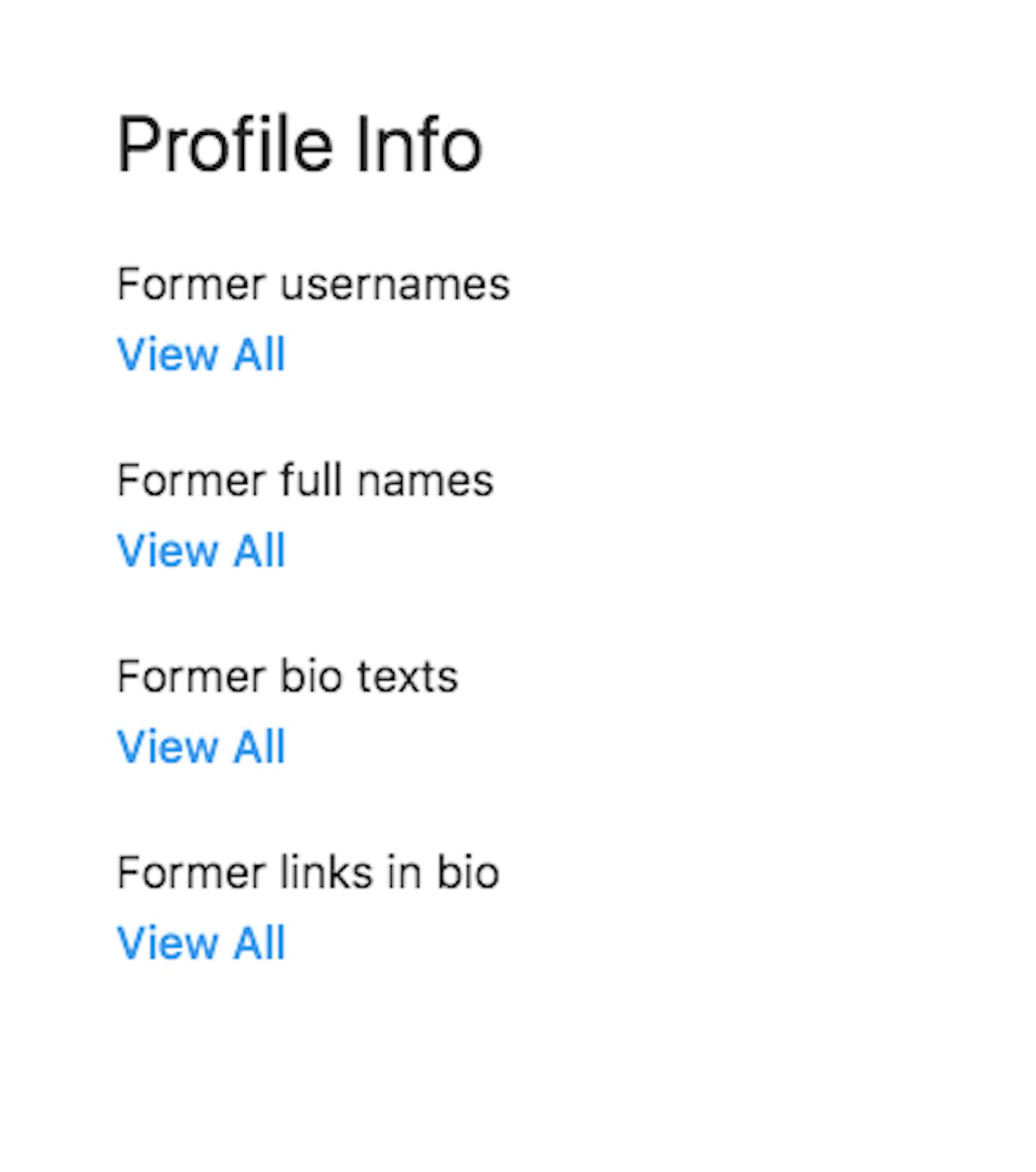 How To See Your Old Instagram Bios
