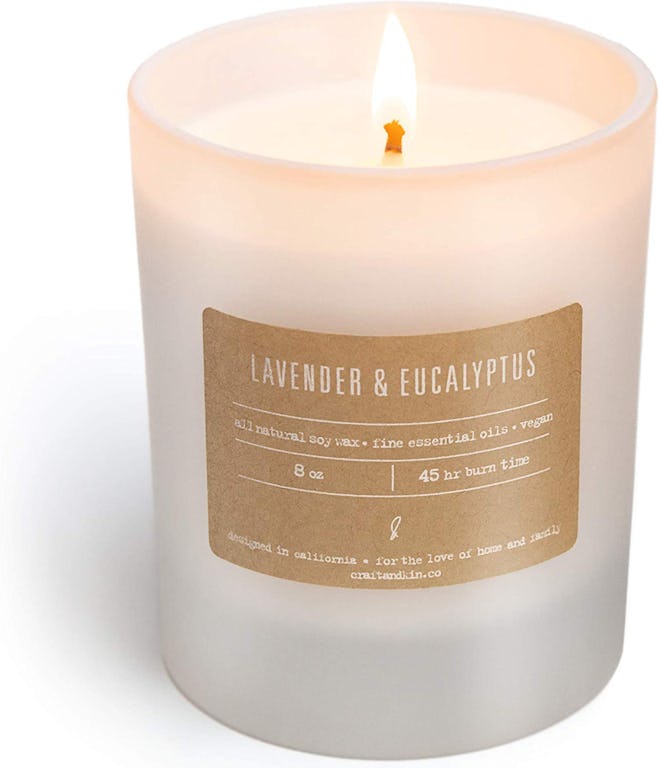 Craft & Kin Soy Candle (Lavender and Eucalyptus)