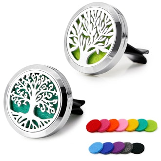 RoyAroma Car Aromatherapy Essential Oil Diffuser (2-Pack)