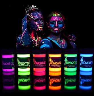 Midnight Glo UV Neon Face & Body Paint (6-Pack)