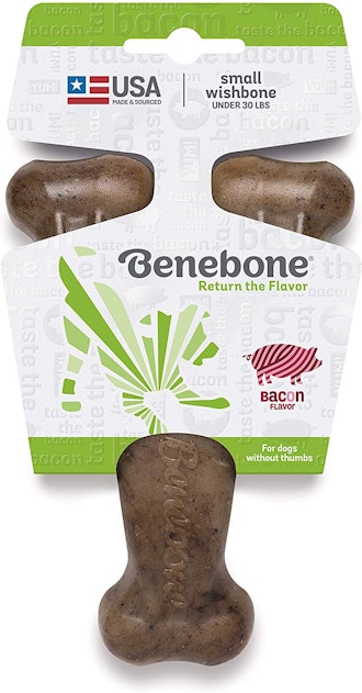 Benebone Real Flavor Wishbone Dog Chew Toy