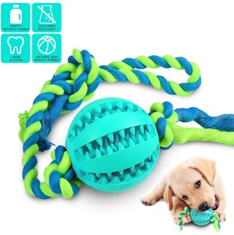CHLEBEM Interactive Dog Toy Chew Ball