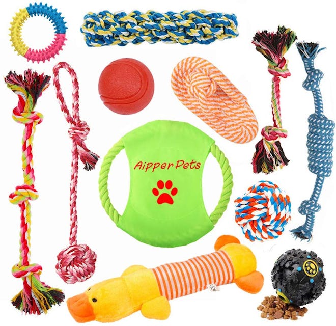 Aipper Dog Puppy Toys (12-Pack)