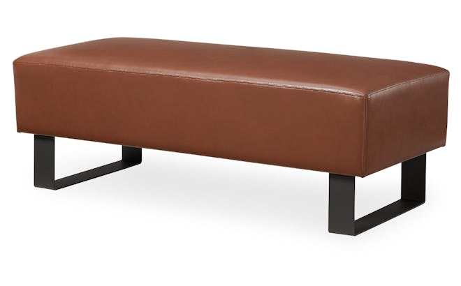 MoDRN Industrial Atoll Metal Base Bench